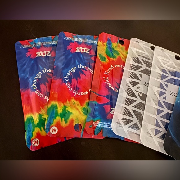 Zox Wristband Bundle Set New Motivational Elastic Bracelets Tie Dye Mystery Pack - Picture 2 of 3